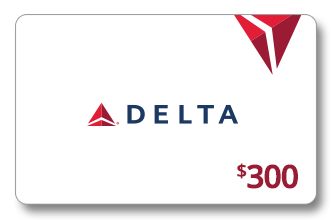 $300 Delta Gift Card